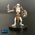 D&D Miniature - Skeleton #16b - Undead - Dungeons and Dragons - RPG