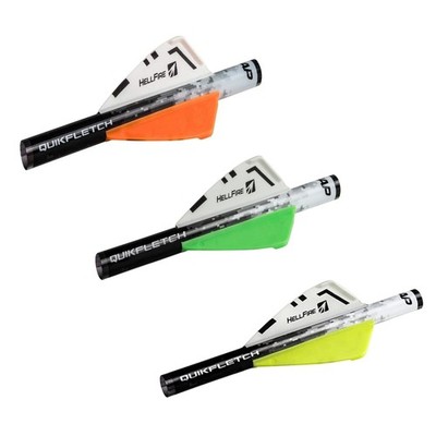 New Archery Products Quikfletch Hellfire 2''