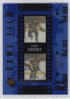 2024-25 SPx Game Film Blue 103/199 Sidney Crosby #GF-9 1tu3