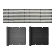 Commercial fence privacy screen windproof cooling for balcony terrace