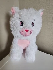 A&A Global Industries Plush Cat Glitter White Pink 2024 2GMEDMIX24 A