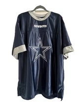 Men’s Dallas Cowboys Pullover Jersey, Navy Blue/Gray ,Size XXL, NFL Ultra Game