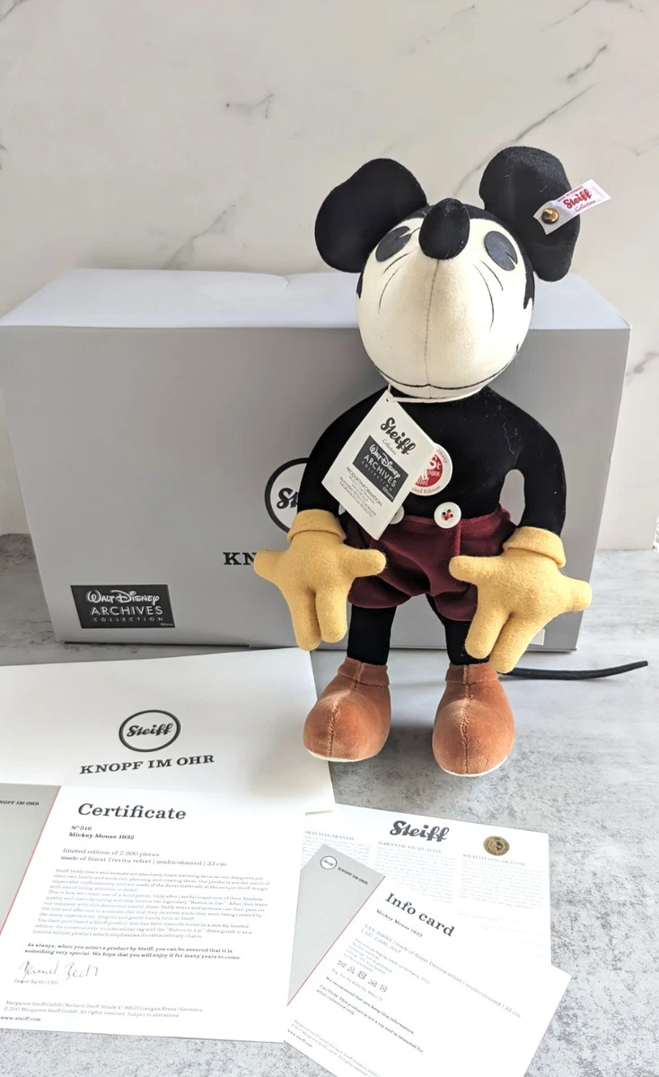 Mickey Mouse D23 Expo Disney Limited Edition Collectibles (1968