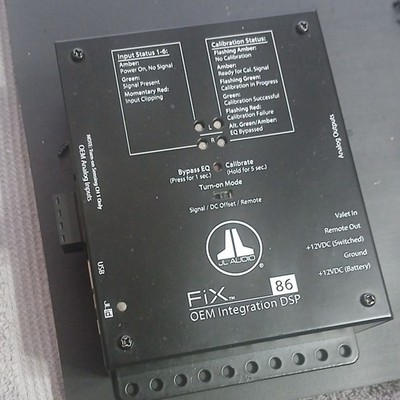 JL Audio FiX-86 OEM Integration DSP Signal Processor 86 Car Audio Model