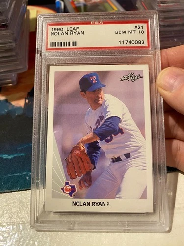 1990 Leaf Nolan Ryan PSA 10