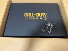 Kazuma Okamoto autographed cosmetic box CoD Mobile 6th Anniversary set used