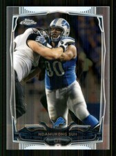 2014 Topps Chrome #38 Ndamukong Suh Detroit Lions 66454