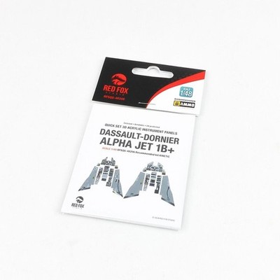 Red Fox Studio RFSQS-48206 -1/48 Dassault-Dornier Alpha Jet 1B+(for Kinetic kit)