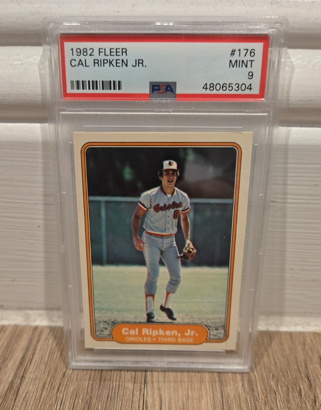 1982 FLEER #176 CAL RIPKEN JR. ROOKIE RC PSA 9