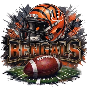 American Football Cincinnati Bengals Self Adhesive Vinyl Sticker