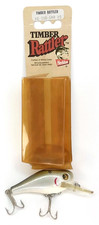 Heddon Timber Rattler Lure With Original Packaging Made In USA Vintage 1984