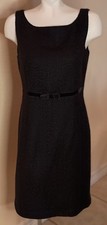 NWT VTG GAP Black Sleeveless Wool Blend Dress SZ 10