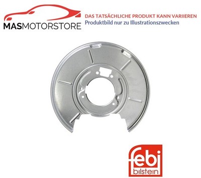 SPRITZBLECH BREMSSCHEIBE FEBI BILSTEIN 171560 P FÜR SKODA OCTAVIA II,SUPERB II