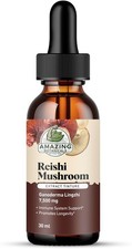 Reishi Mushroom Extract Tincture 250mg Dual Extract Immune Support 1oz
