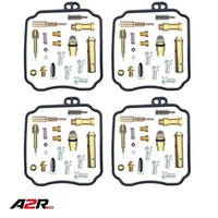 4X Vergaser Reparatursatz Dichtung DüSe FüR Yamaha FZR250 2KR 3HX 1987-1989