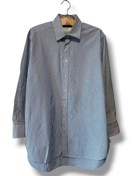 Men Charles Tyrwhitt Shirt Blue Cotton 40 /L / 48 #16LX