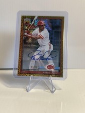 2026 Topps #91C-37 Barry Larkin 1991 35th Anniversary Autograph Gold #/50