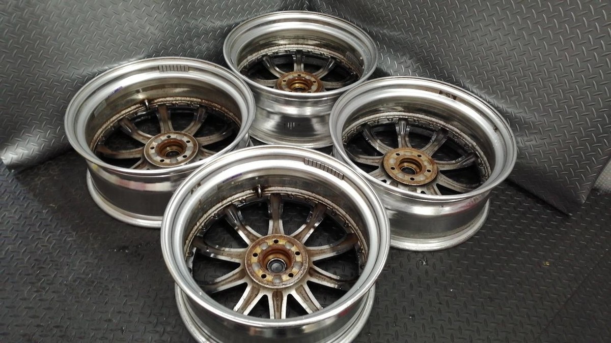WORK SCHWERT SW4 19 Inch Wheels 8J Offset +45 PCD114.3 5H — Set of