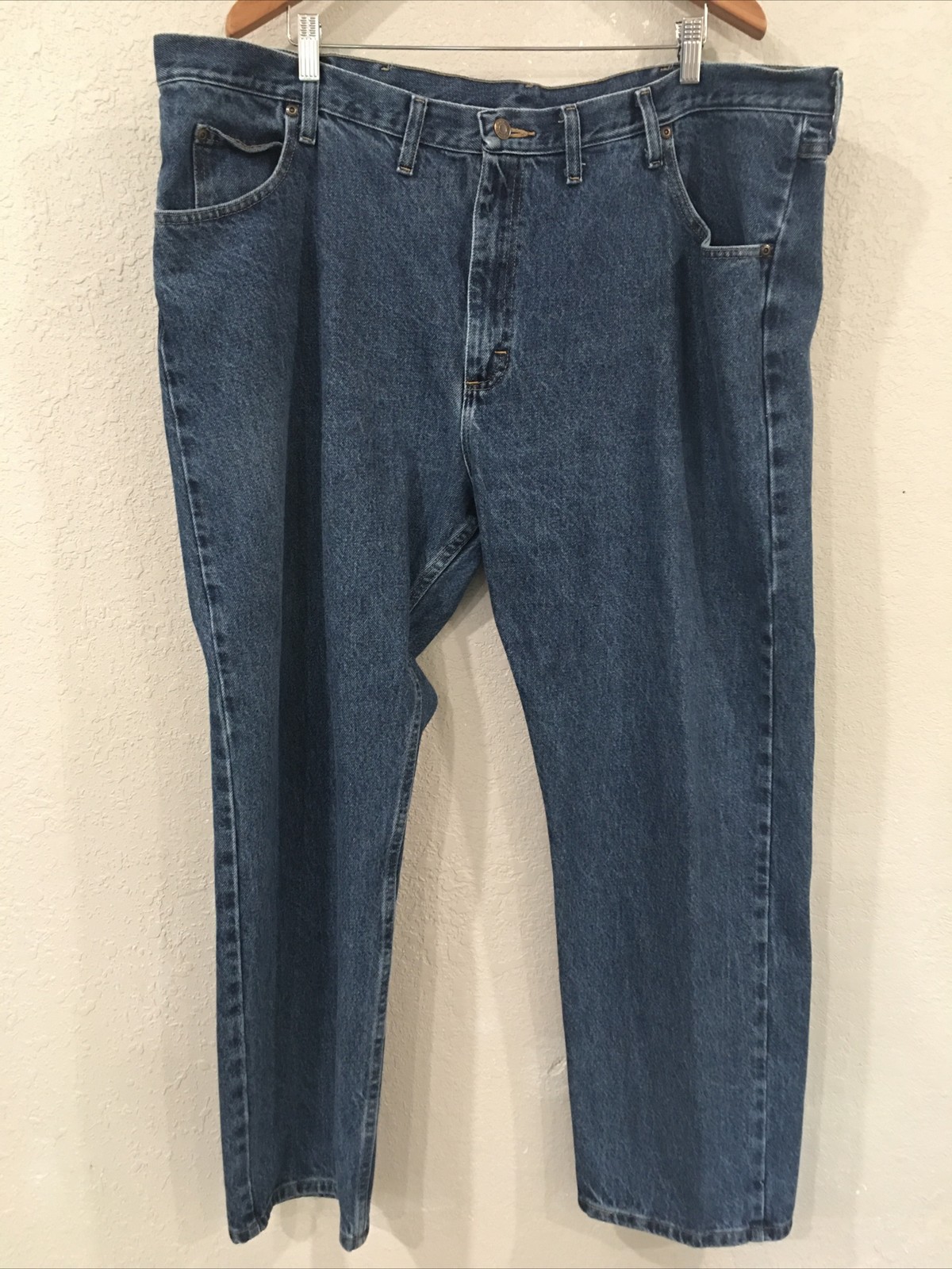 46x30 Jeans Blue Denim Regular Fit 100% Cotton 96501mr Casua