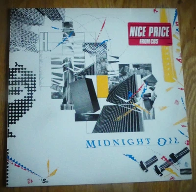 Midnight Oil 10,9,8,7,6,5,4,3,2,1 Vinyl 1982 CBS 462486 1 Made in Holland - Photo 1/2