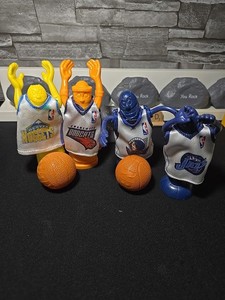 McDonald's Happy Meal BASKETBALL FIGURES ( 4 TOTAL ) MAVERICKS CARMELO ANTHONY 