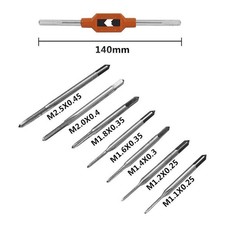 m1-m8 einstellbare Ratsche Handgewindebohrer Reibahle m1.1-m2.5