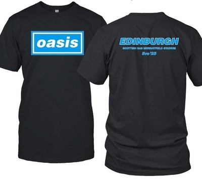 Oasis Live'25ツアーTシャツ Ｍ　エディンバラ8/8 Oasis Live'25ツアーTシャツ M エディンバラ8/8
