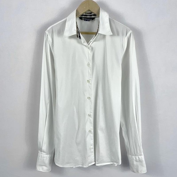 Women Aquascutum Shirt White 36 / S / 44