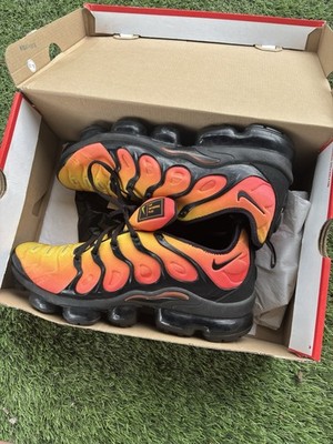 Nike Vapor Max Plus Og Sunset Black And Orange Size 11.5 NO OG BOX
