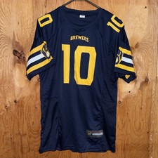 2025 MILWAUKEE BREWERS FOOTBALL JERSEY JORDAN LOVE # 10 Adult Medium