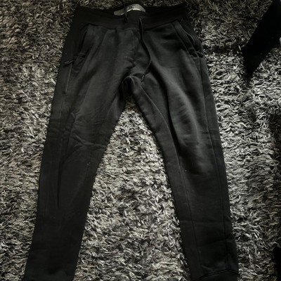 Jordan Craig Men's Uptown Modern Basic Fleece Jogger Sweatpants Black 8620-black