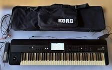 Korg Krome-73 Synthesizer Workstation 73-Key w/ Pedal, Adapter  Case Tested JP