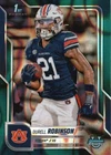 2025 Bowman Chrome University Football Teal Lava Refractor Durell Robinson #147