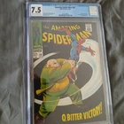 AMAZING SPIDER-MAN #60  CGC 7.5 CR/OW PAGES (1968)  GREAT KINGPIN COVER
