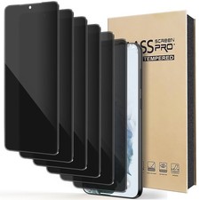 2/4/6x For Samsung Galaxy S21 Anti-Spy Screen Protector Tempered Glass Privacy
