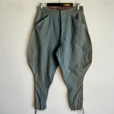 WW1 French Blue Horizon Breeches Pants 1920s Hollywood Costume