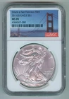 2011(S) U.S. SILVER AMERICAN EAGLE - KM#273 - STRUCK AT S.F. MINT - NGC - MS70
