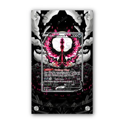 Galarian Mortres V 177/198 - Exclusive Pokémon Extended Artwork Display Case