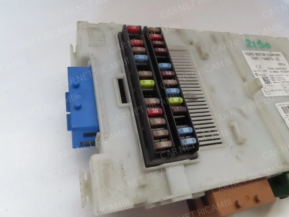 7G9T-14A073-DC CENTRALINA BODY COMPUTER FORD MONDEO IV BA7 H5PLA DELPHI 28110779 - Immagine 3 di 4