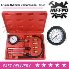 Petrol Engine Cylinder Compression Tester Kit for Automotive Motorcycle Tool Kit