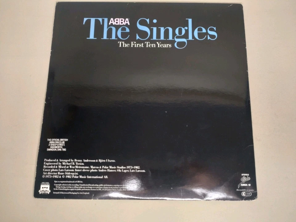ABBA The Singles - The First Ten Years Double LP Vinyl Record 1982 - Image 3 of 4