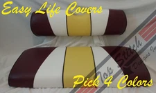 Vinyl EZ-GO TXT-RXV Golf Cart Front and Rear Combo with Piping Staple On