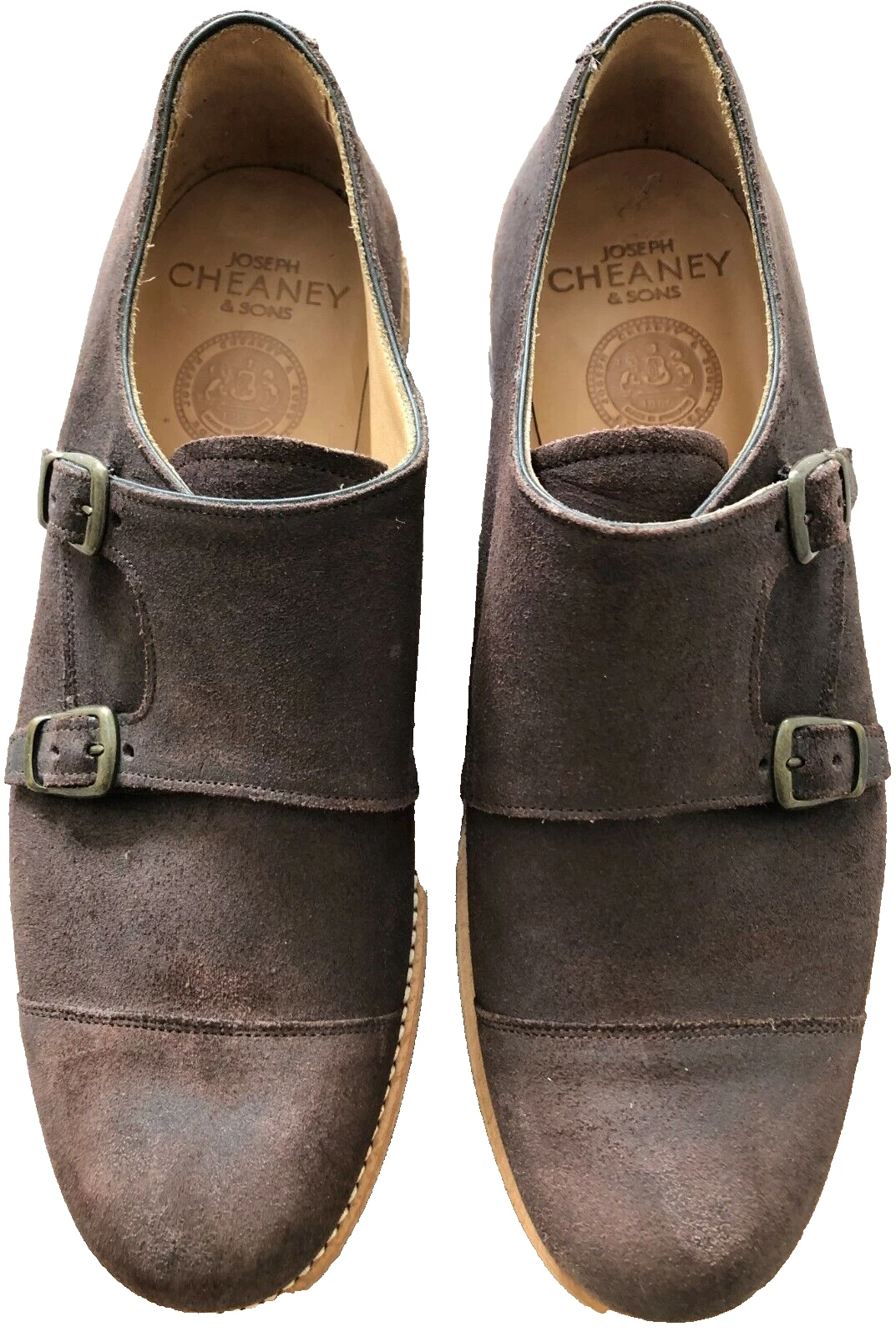JOSEPH CHEANEY Men's Brown Suede Leather Double Monk Luxury Shoes UK8/EU42 BNWoB
Opens in a new wind