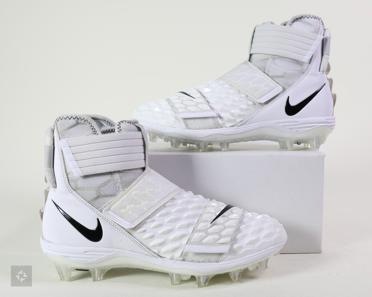 Nike Force Savage Elite 2 White Black Football Cleats Men