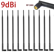 9dBi RP-SMA Dual Band 2.4GHz 5GHz High Gain WiFi Router Wireless Tilt Antenna