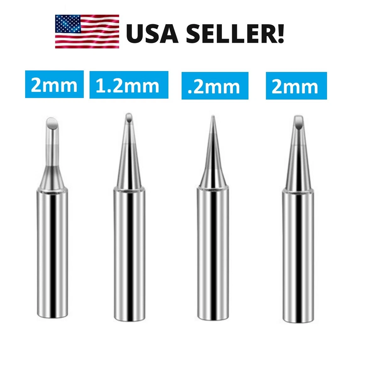 5 100 New Replacement Tips For Ryobi Soldering Iron P3105 P3100