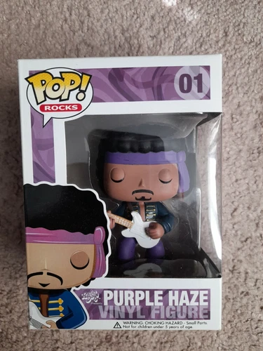 Purple Haze Funko POP! #01 in Pop Rocks Vaulted Jimi Hendrix