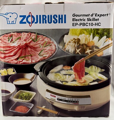 Zojirushi Sartén eléctrica EP-PBC10 Gourmet d'Expert, EP-PBC10HC