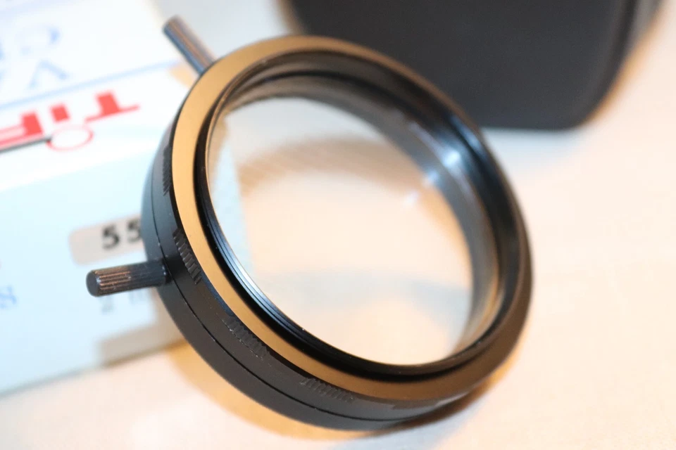 New TIFFEN 55mm VARA-Vari CROSS Screen FILTER Japan 55mm PARALLEL SCREENS Varied - Image 4 of 4