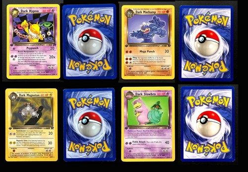 1st edition Dark Rocket/Team Rocket Uncommon/Common Complete Set (18-82) NM NP - Picture 3 of 15